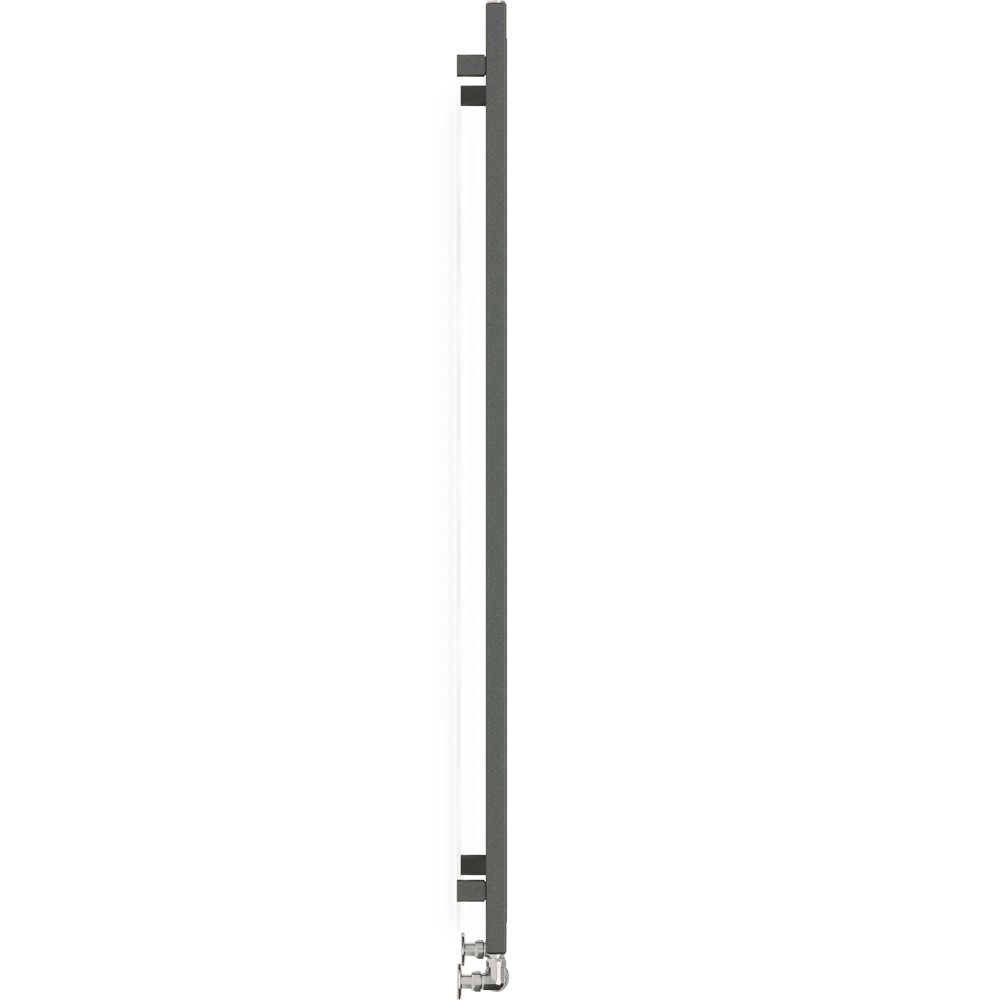 Terma Fiona 2002BTU Sparkling Grey Heated Towel Rail 1380 x 500mm Image 5