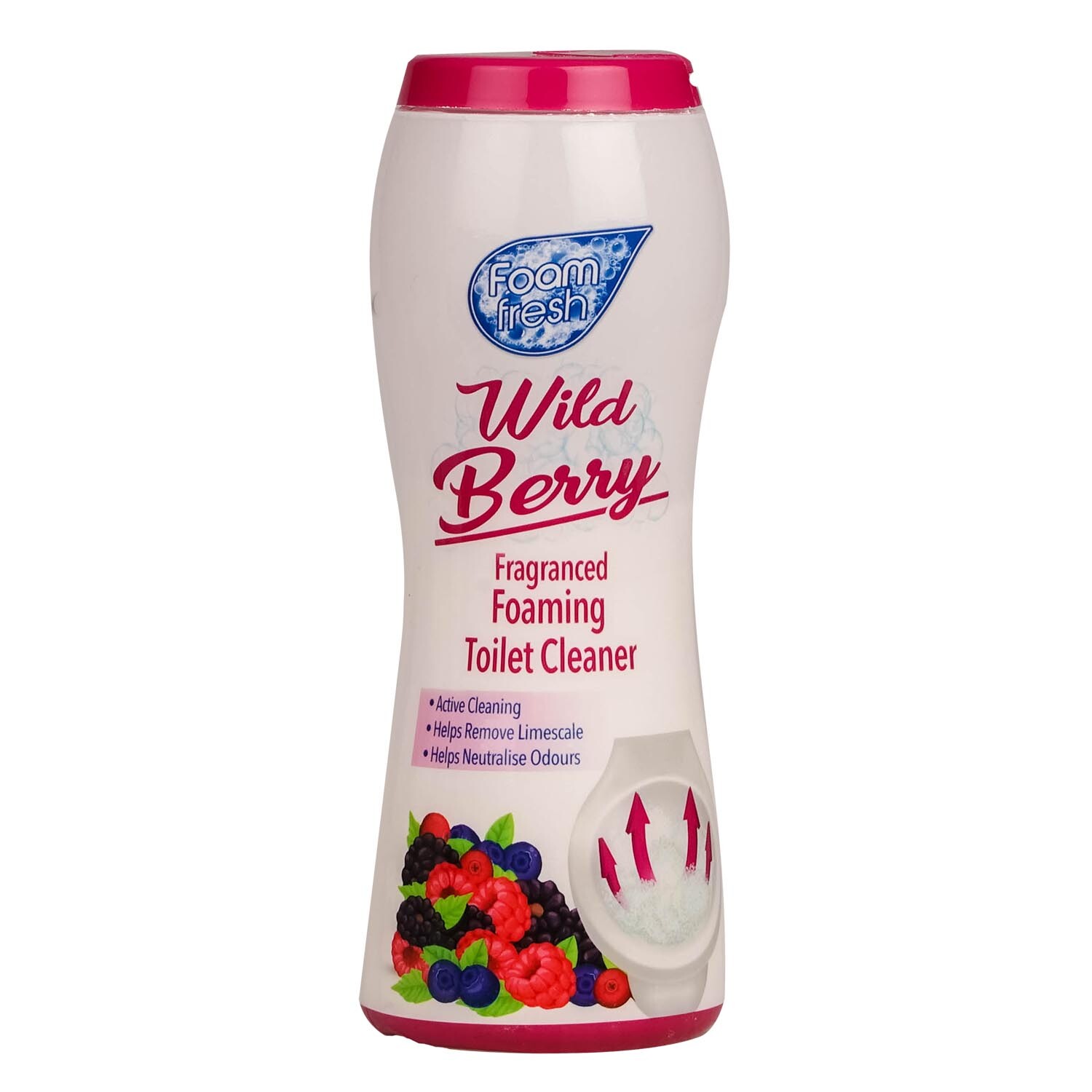 Foam Fresh Fragranced Foaming Toilet Cleaner - Wild Berry Image