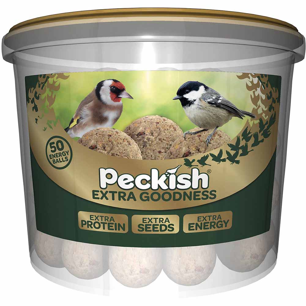 Peckish Wild Bird Extra Goodness Suet Balls 50pk Wilko