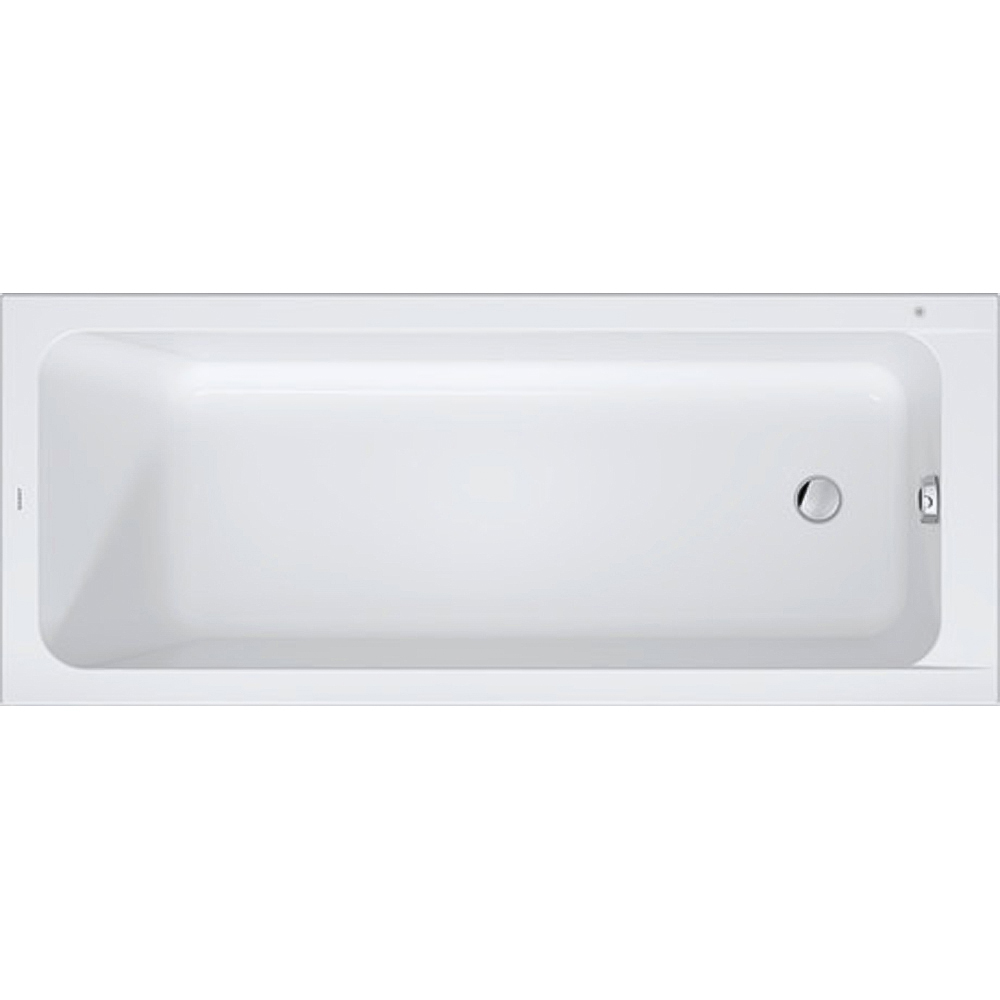 Duravit D-Code White Single Ended Bathtub 1700 x 700mm Image 1