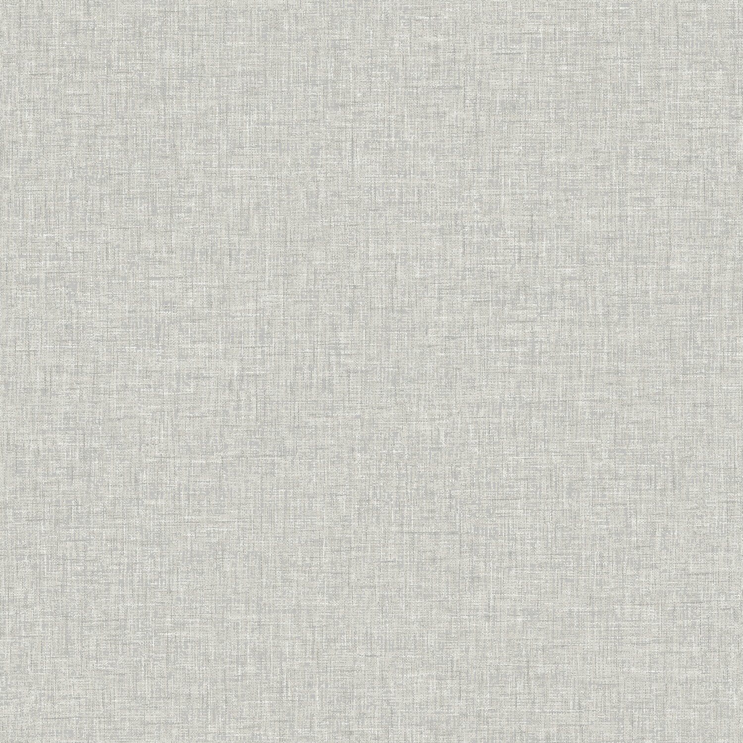 Linen Textured Wallpaper - Light Grey Image 1