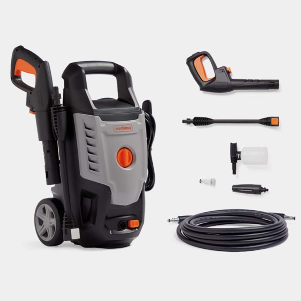 VonHaus 3500263 Grey Pressure Washer 1600W Image 2