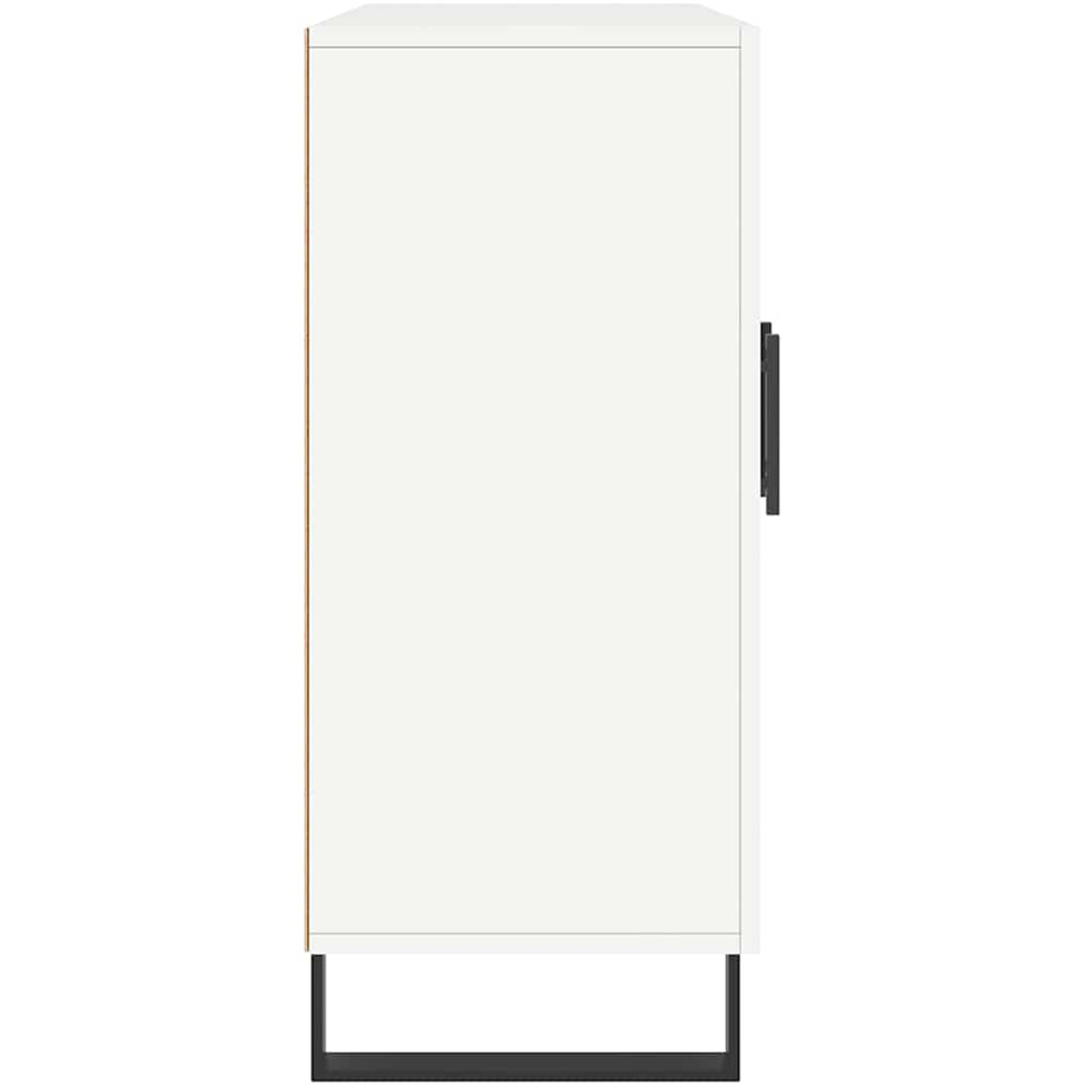 vidaXL 3 Door White Sideboard Image 7