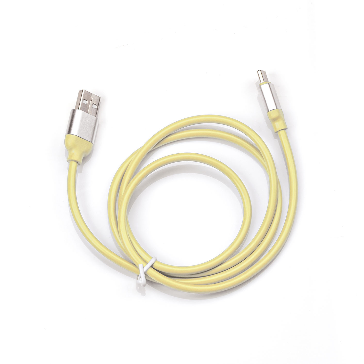 Type-C to USB Charging Cable Pastel 1m - Multicolour Image 2