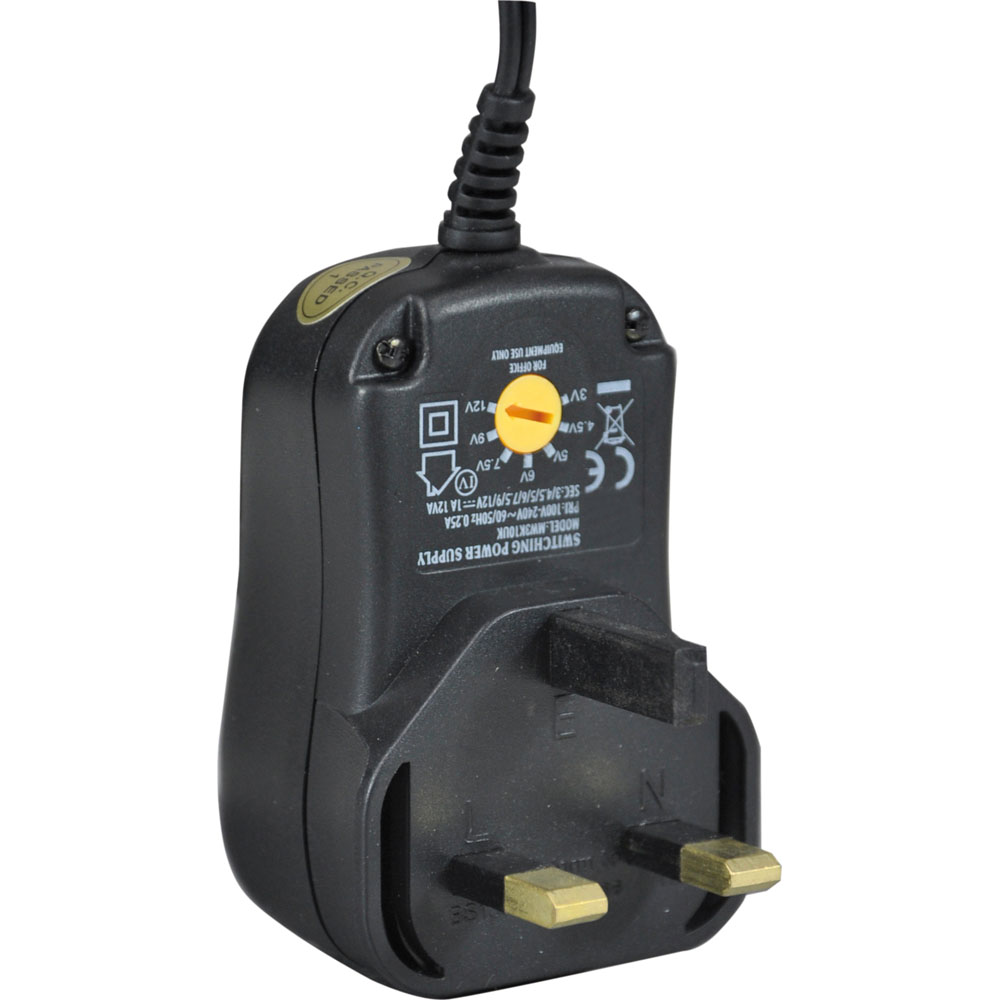 Eagle 1000mA Regulated Switch Mode UK Power Supply Plug Image 2