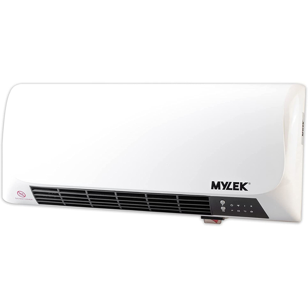 MYLEK White Overdoor Air Curtain with Remote 2000W Image 5