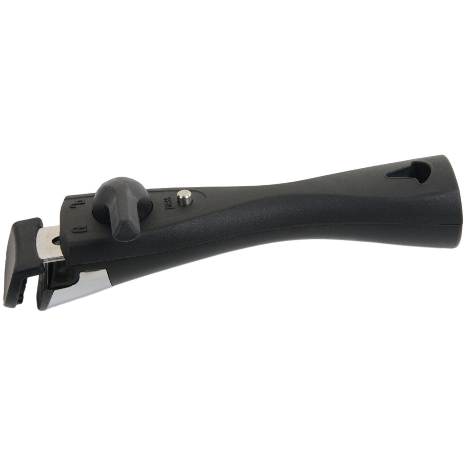 9 Piece Cookware Set with Detachable Handles Black Image 3