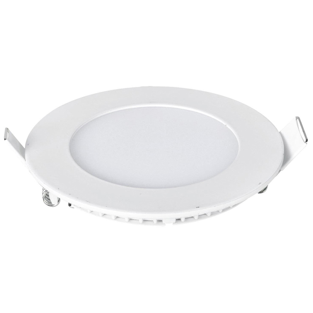 ENER-J 12W 6000K LED Panel Round Recessed Ceiling Downlight 4 Pack Image 3