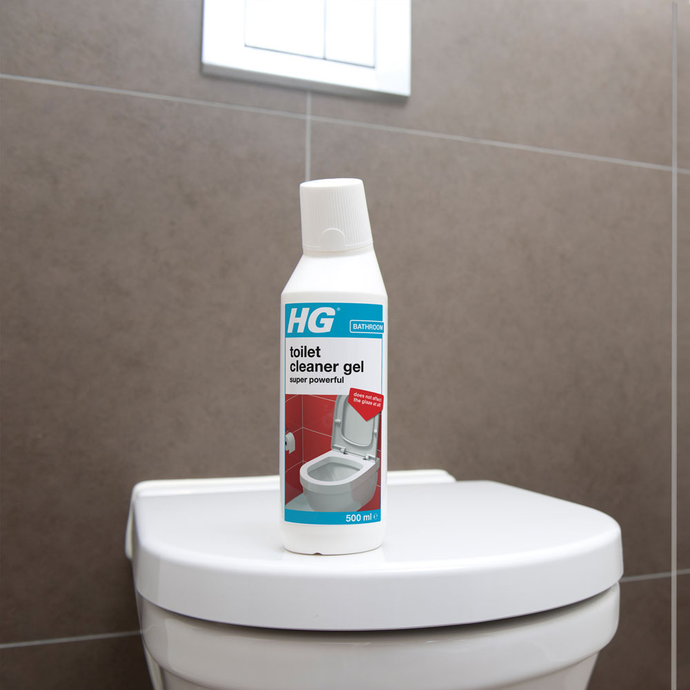 HG Toilet Super Powerful Cleaner Gel 500ml Wilko