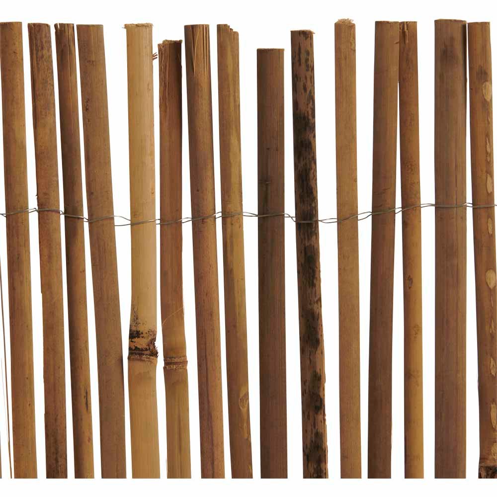Wilko Bamboo Slat Screening 4m x 1m Image 3