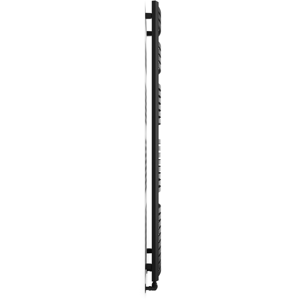 Terma Dexter 2598 BTU Matt Black Electric Heated Towel Rail 1760 x 500mm Image 5