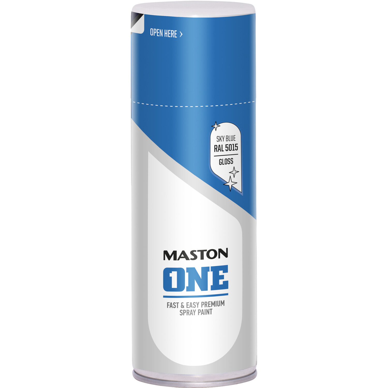 Maston One Gloss Spray Paint Sky Blue Image