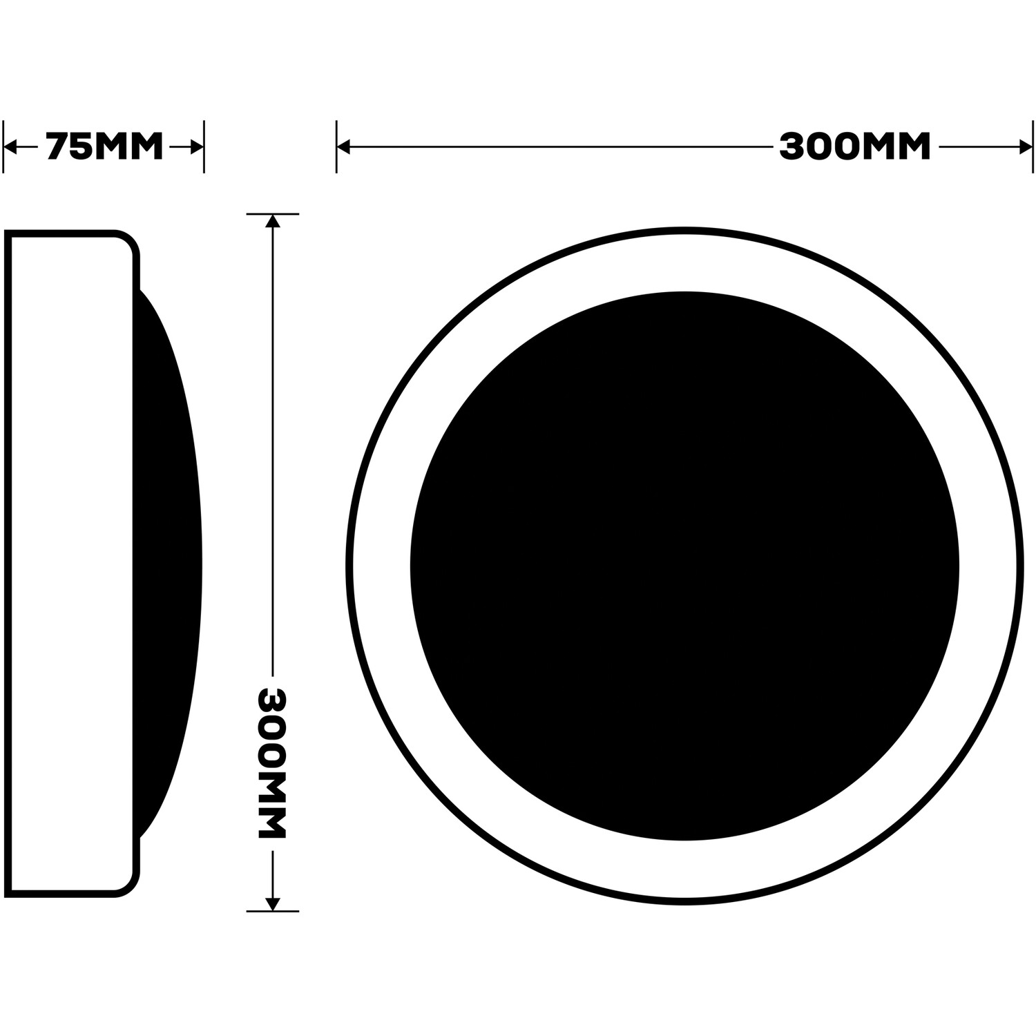 TCP IP65 TCP Bulkhead Light - White Image 9