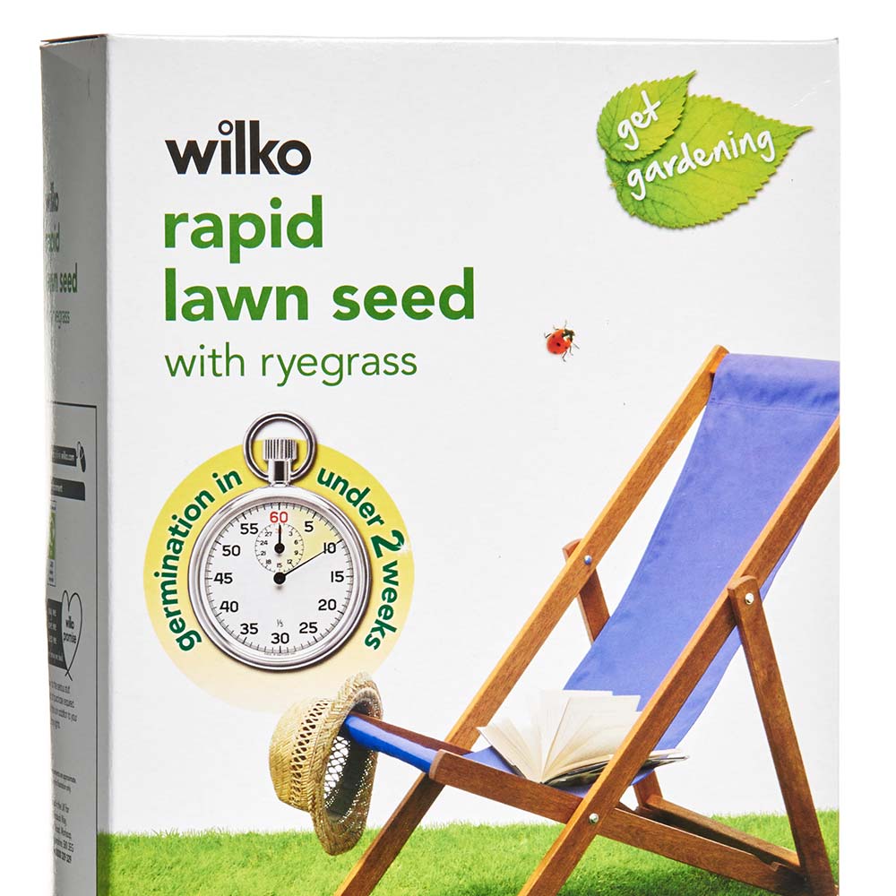 Wilko Rapid Lawn Seed with Ryegrass 1kg Image 3
