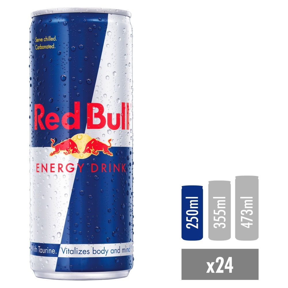 Red Bull Can 250ml Image 4