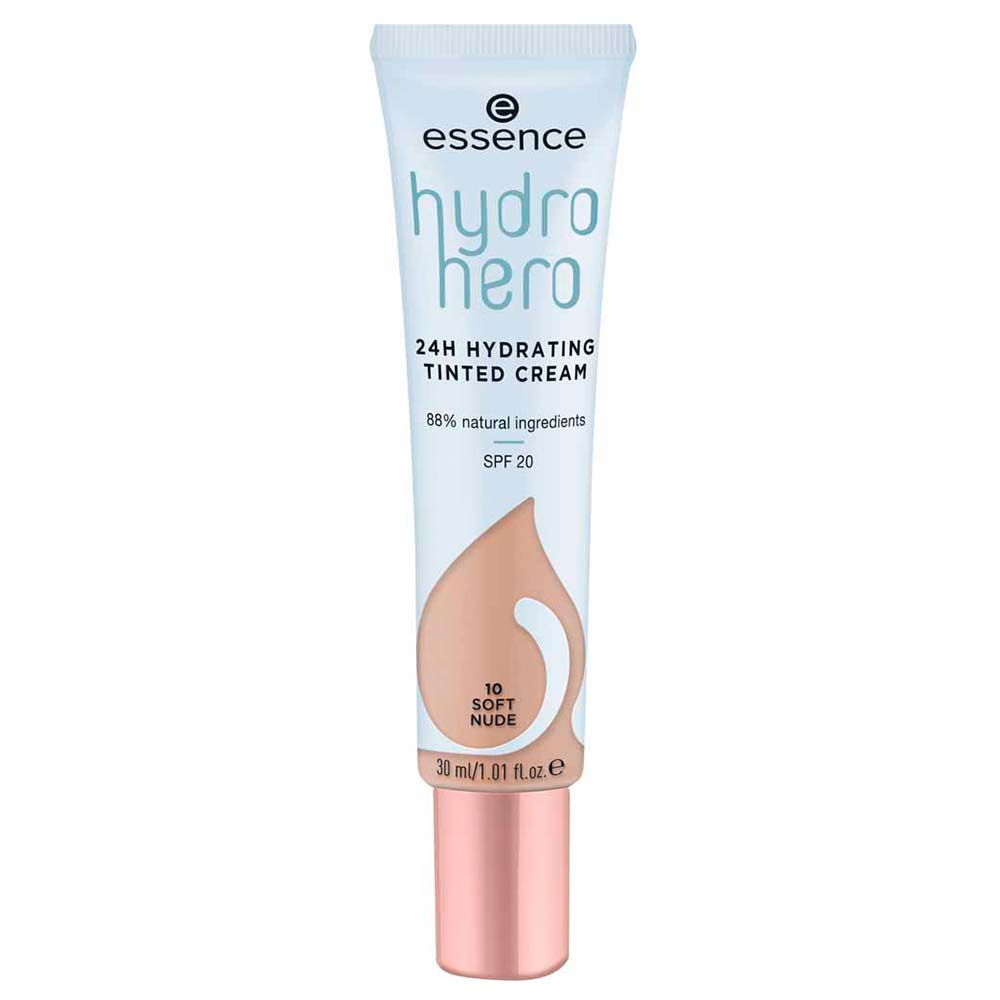 Essence Hydro Hero 24H Hydrating Tinted Cream 10 30ml Image 1