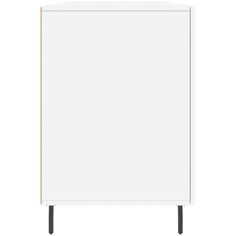 vidaXL 2 Door Computer Desk White Image 7