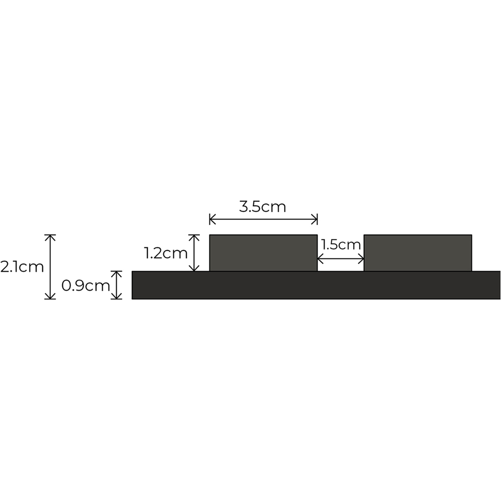 Fuse Acoustic Concrete Effect Wooden Wall Panel 2.4 x 0.6m Image 7