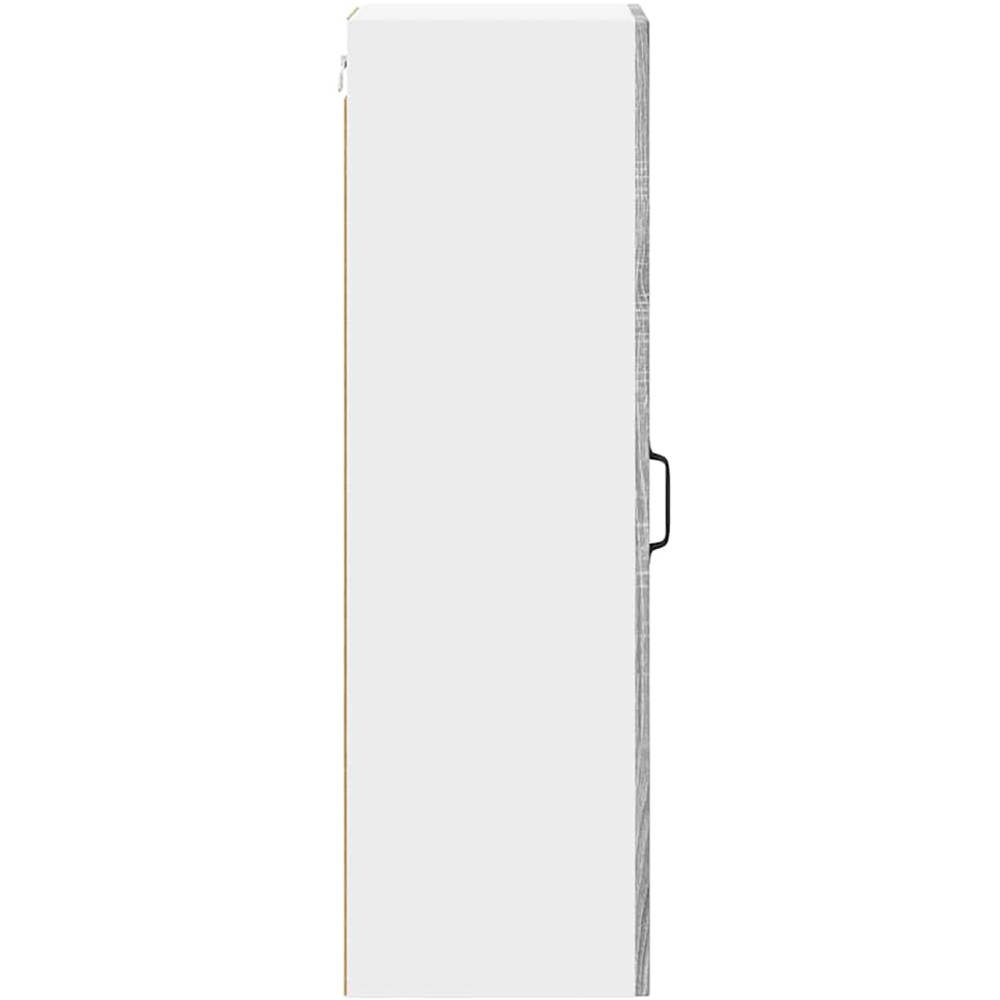 vidaXL Single Door Grey Sonoma Kitchen Wall Cabinet Image 6