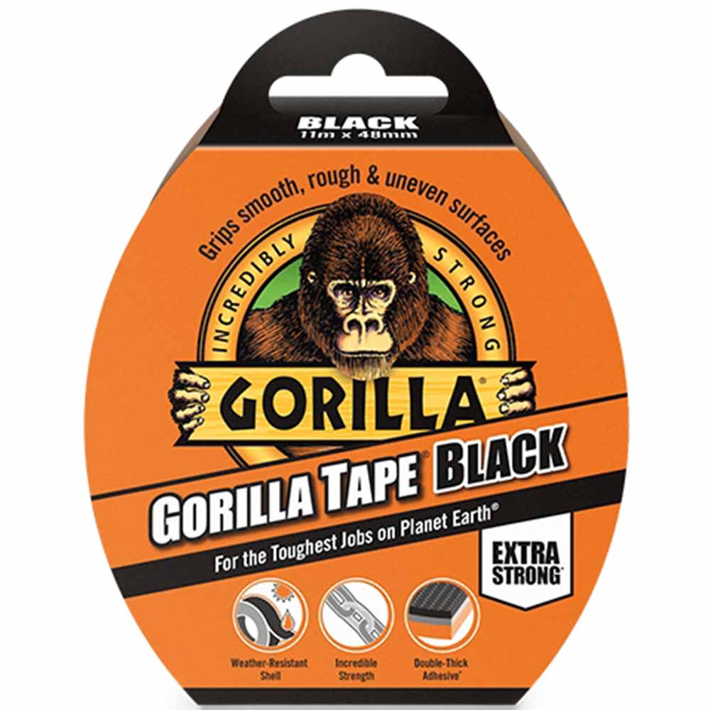 Gorilla Adhesive Tape 32m Black Wilko