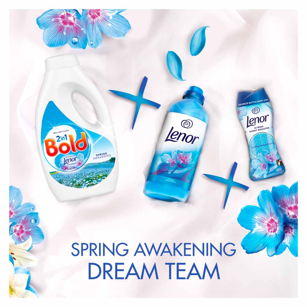 Bold 2in1 Washing Liquid Spring Awakening 840ml 24 Washes Image 6