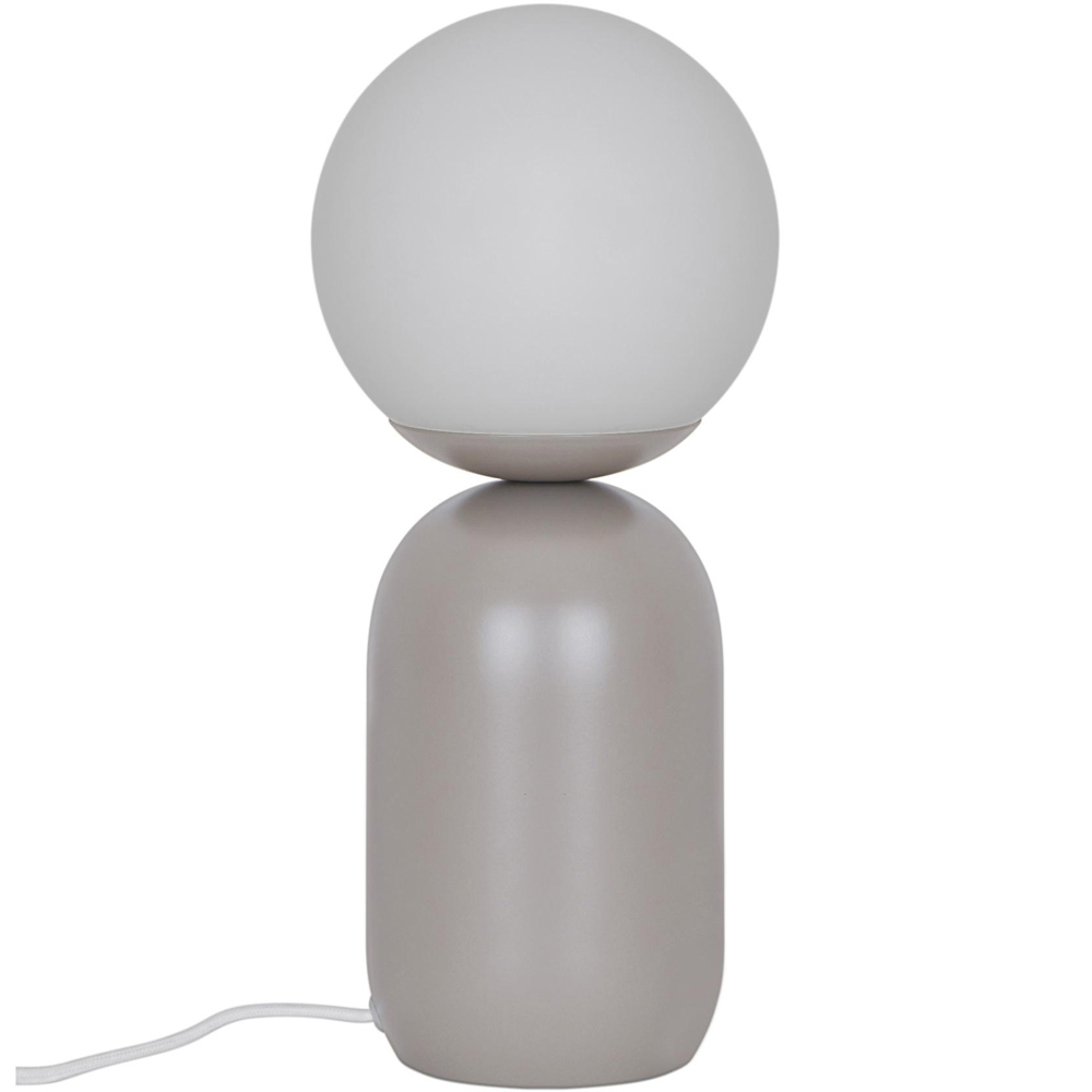 Nordlux Notti Light Brown Opal Glass Shade Table Lamp Image 1