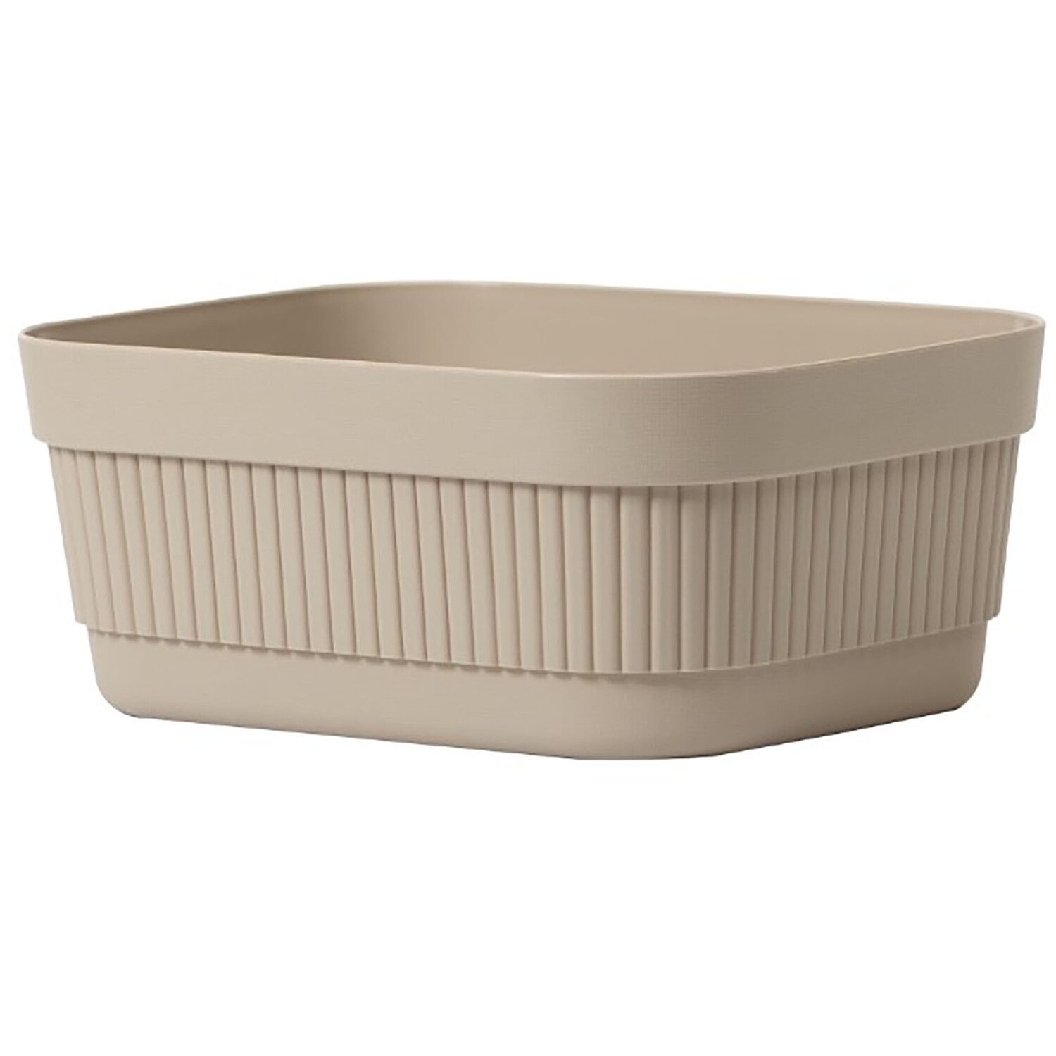 Rectangular Basket - Neutral / Large Image