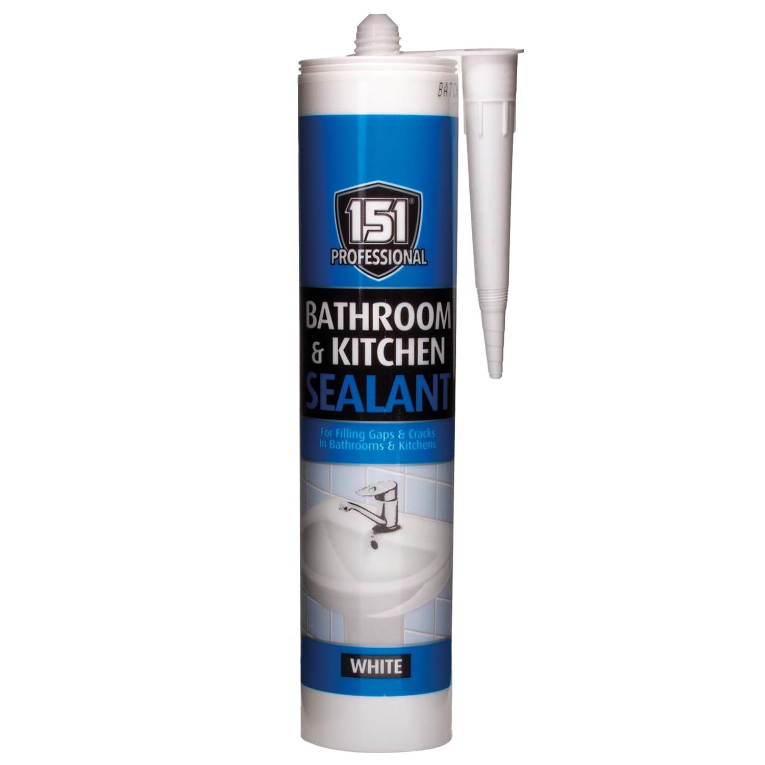 151 Pro Bathroom and Kitchen Sealant 310ml Image