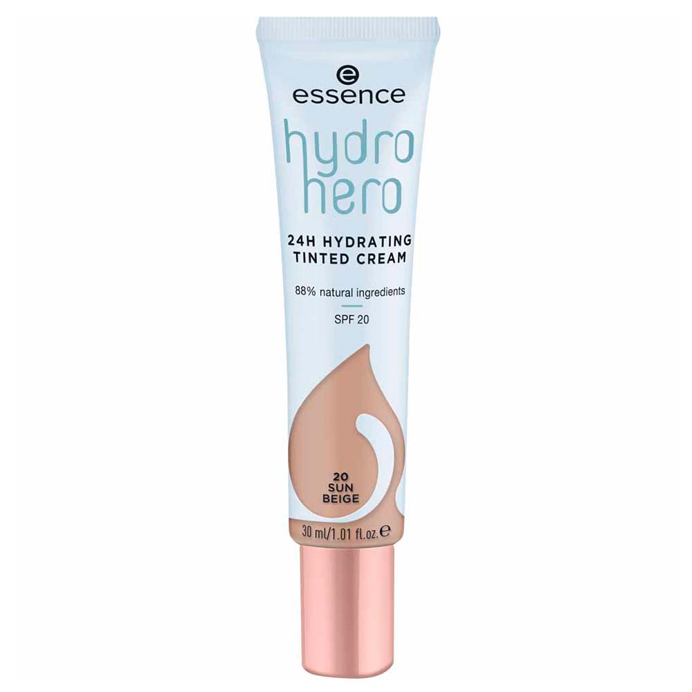 Essence Hydro Hero 24H Hydrating Tinted Cream 20 30ml Image 1