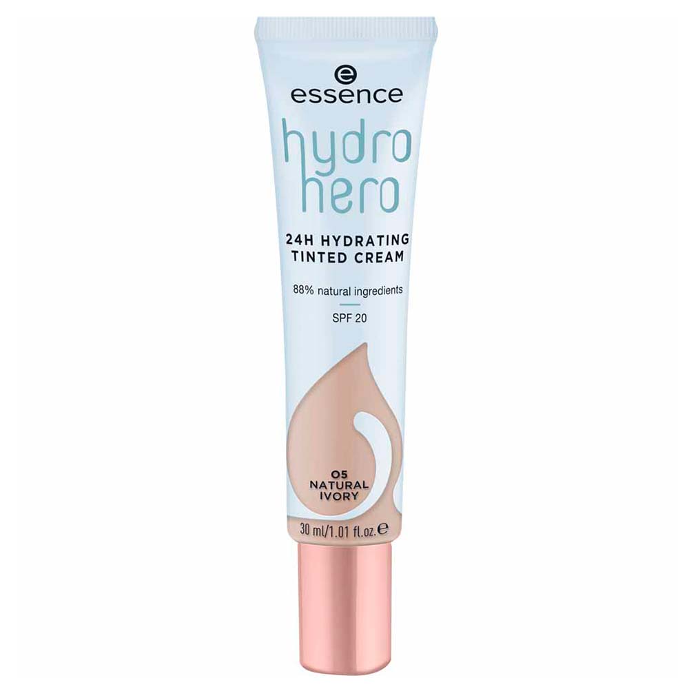 Essence Hydro Hero 24H Hydrating Tinted Cream 05 30ml Image 1