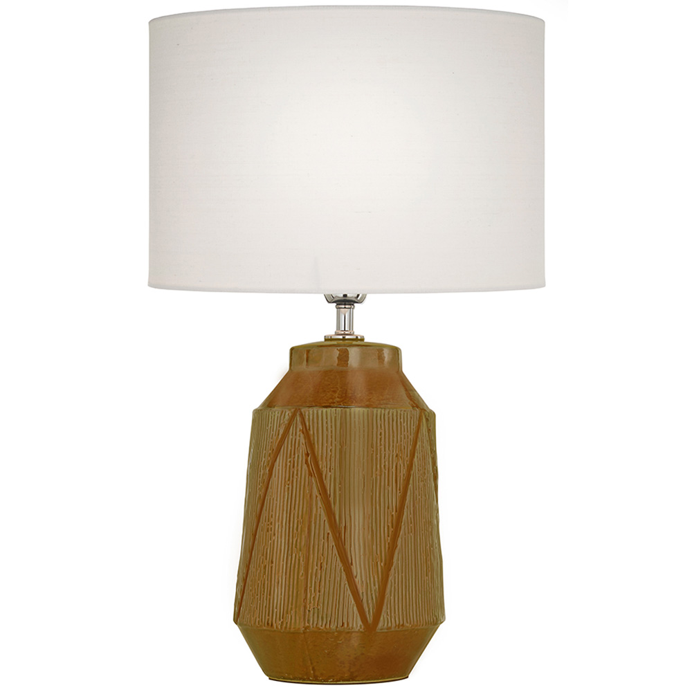 Safi Table Lamp - Ochre Image 1