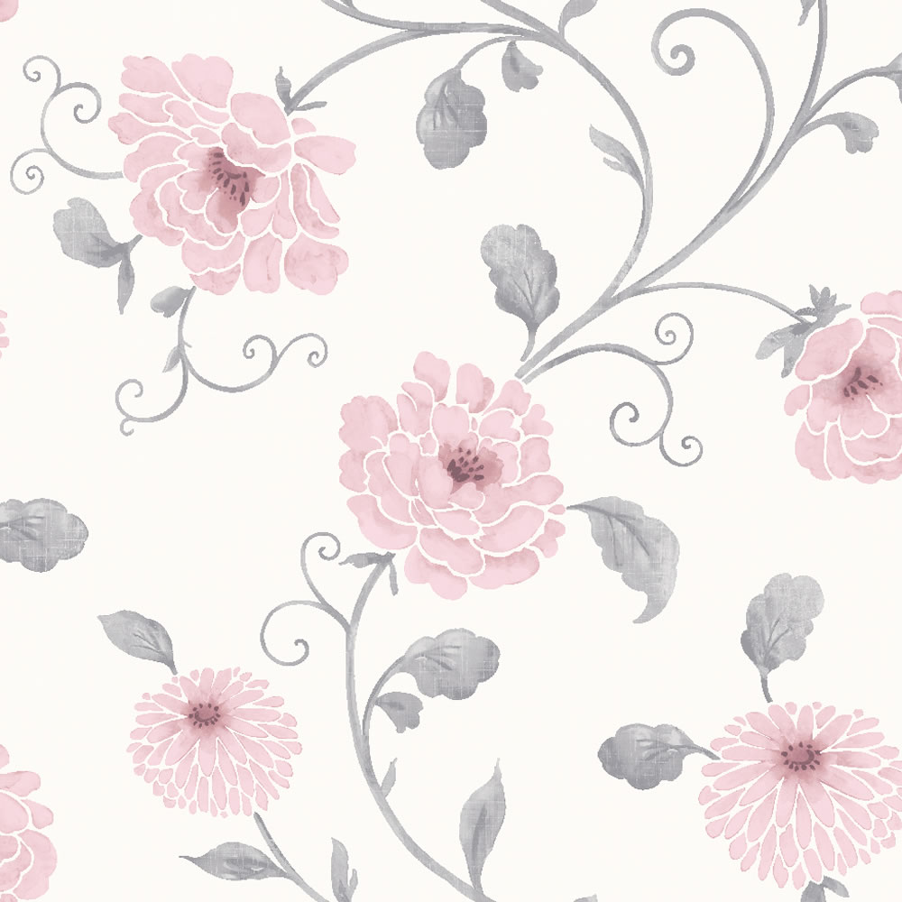 Arthouse Wallpaper Antoinette White Pink