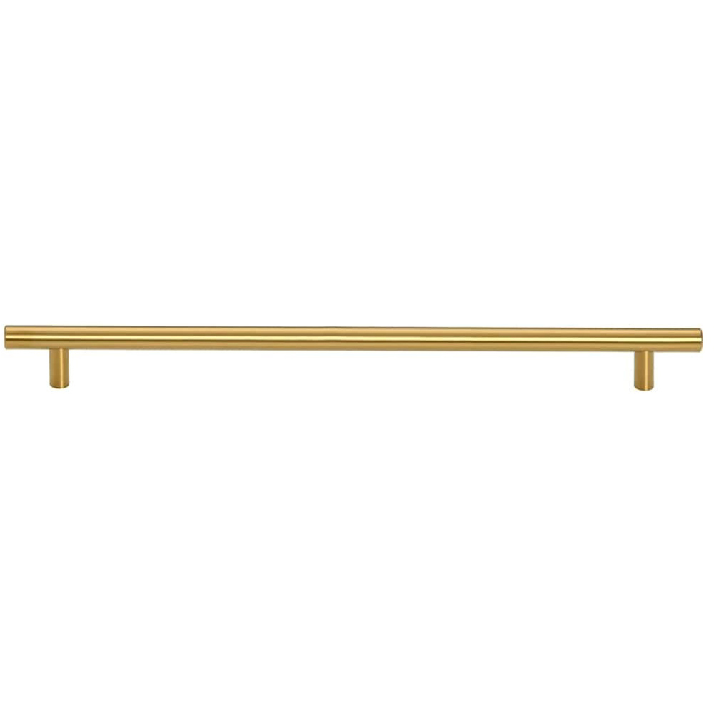 Wallplus Gold Stainless Steel Medium T-Shaped Cabinet Handle 56cm 5 Pack Image 5