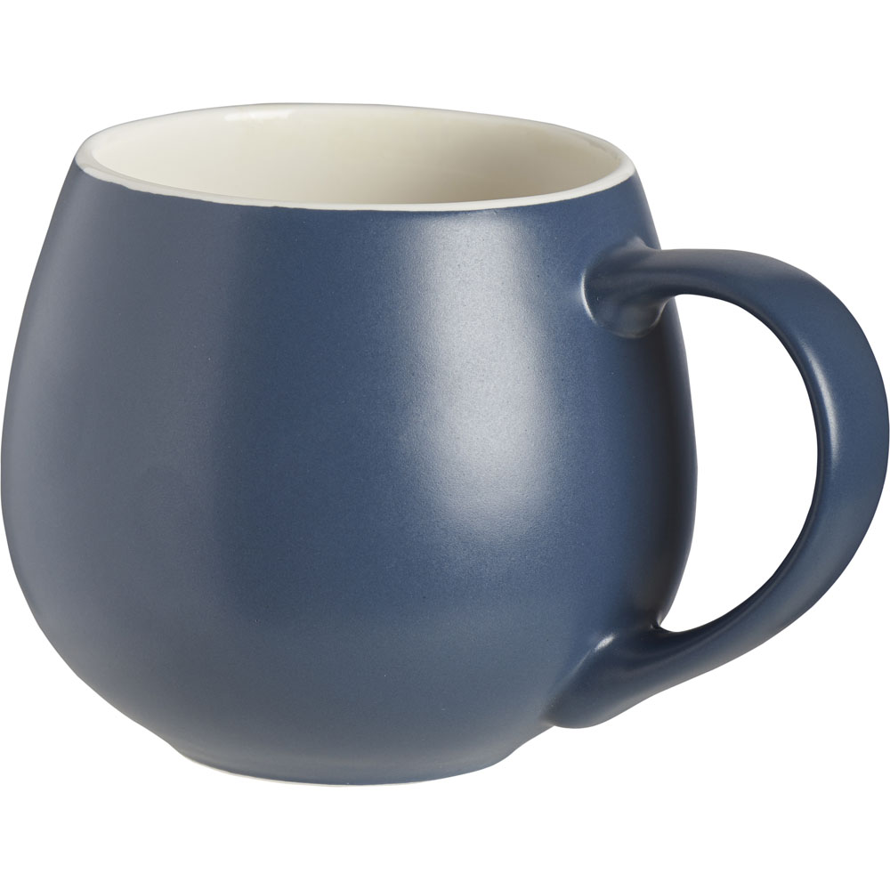 Wilko Blue Soft Touch Mug Image 2