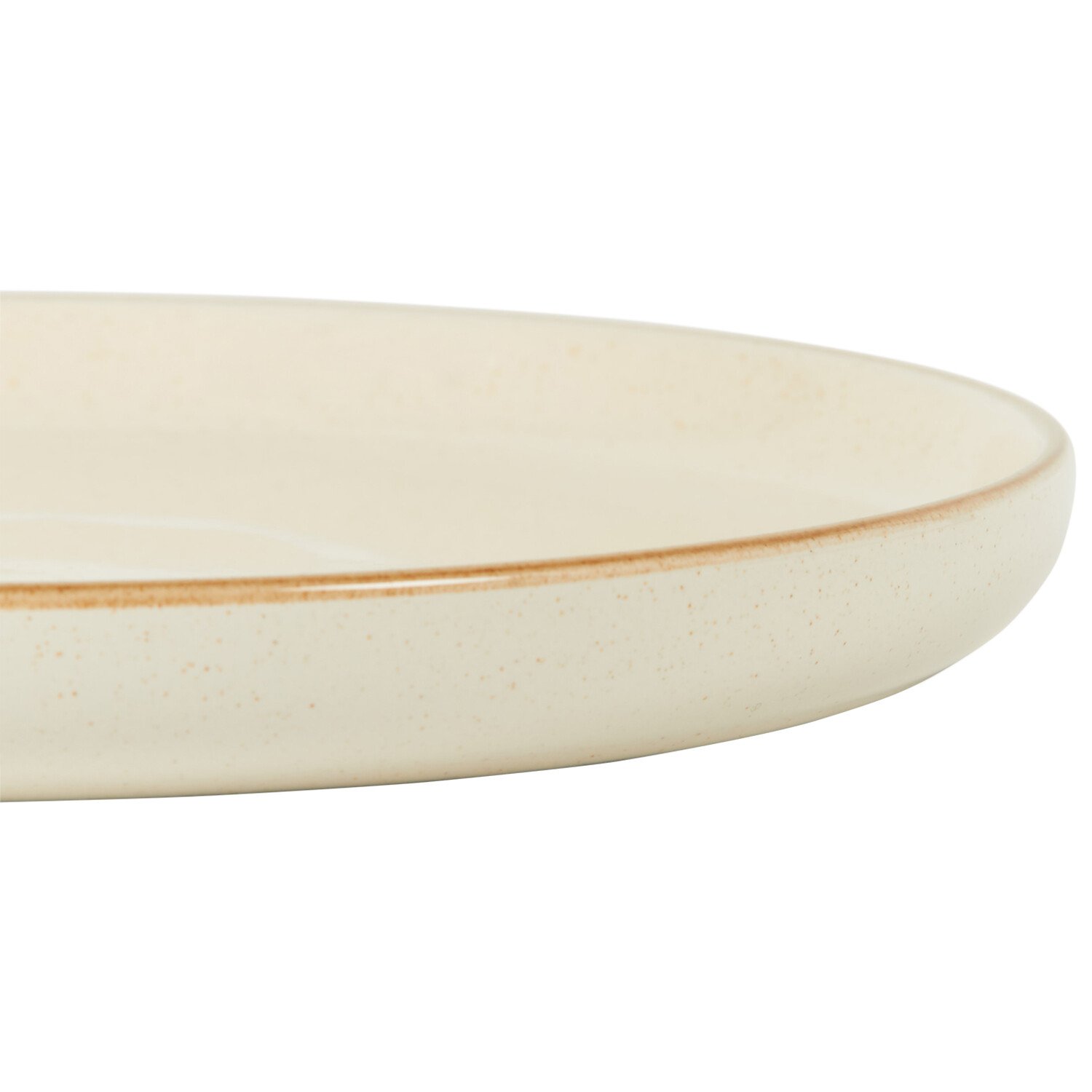 Sesame Speckle Stoneware Side Plate - Oatmeal and Sesame Image 2
