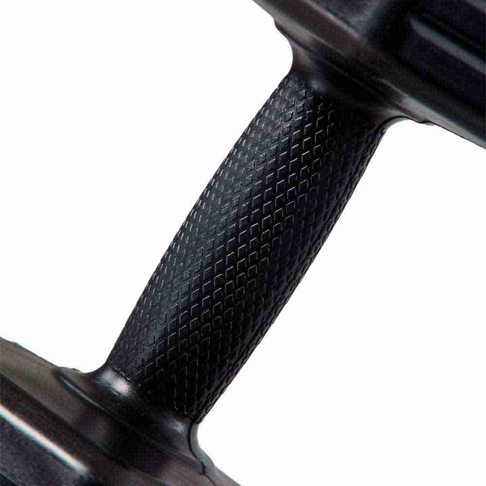H&O Direct Black Hexagonal Dumbbell with Non-Slip Grip 3kg 2 Pack Image 4