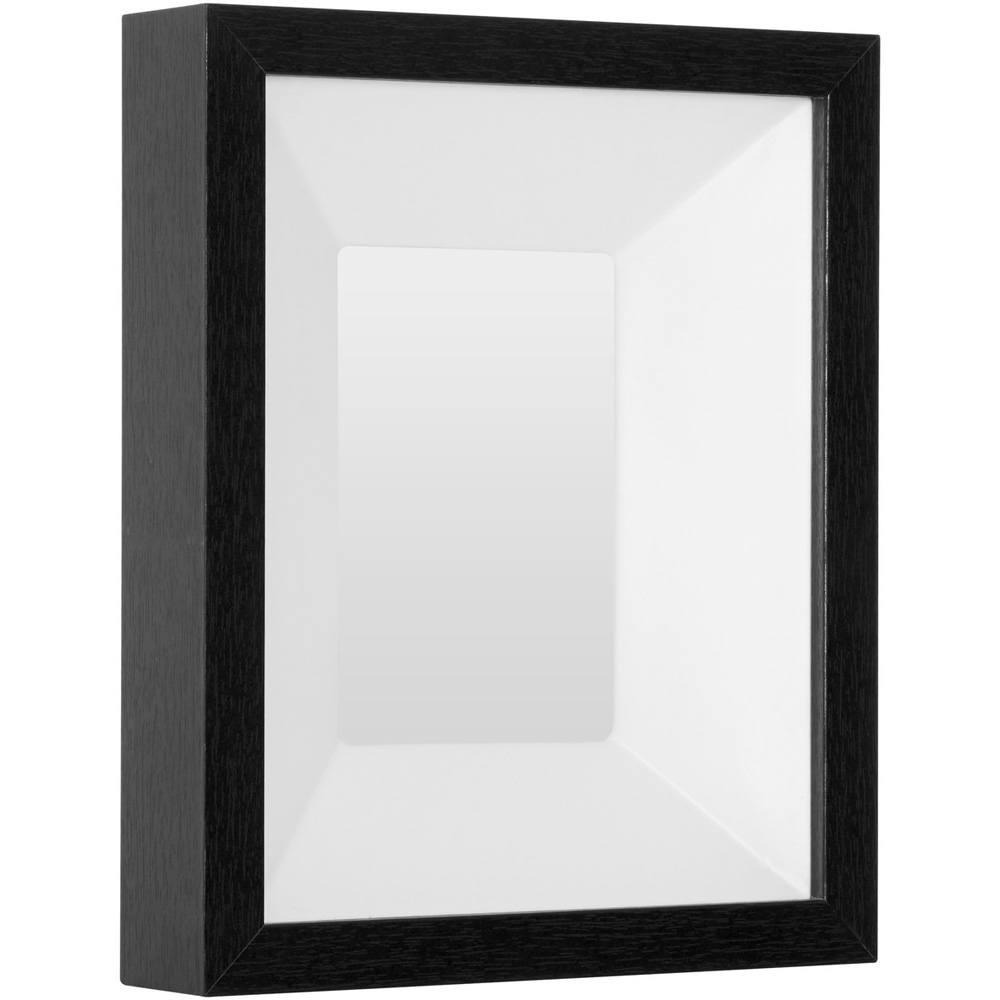 Premier Housewares Box Design Black Photo Frame Image 3