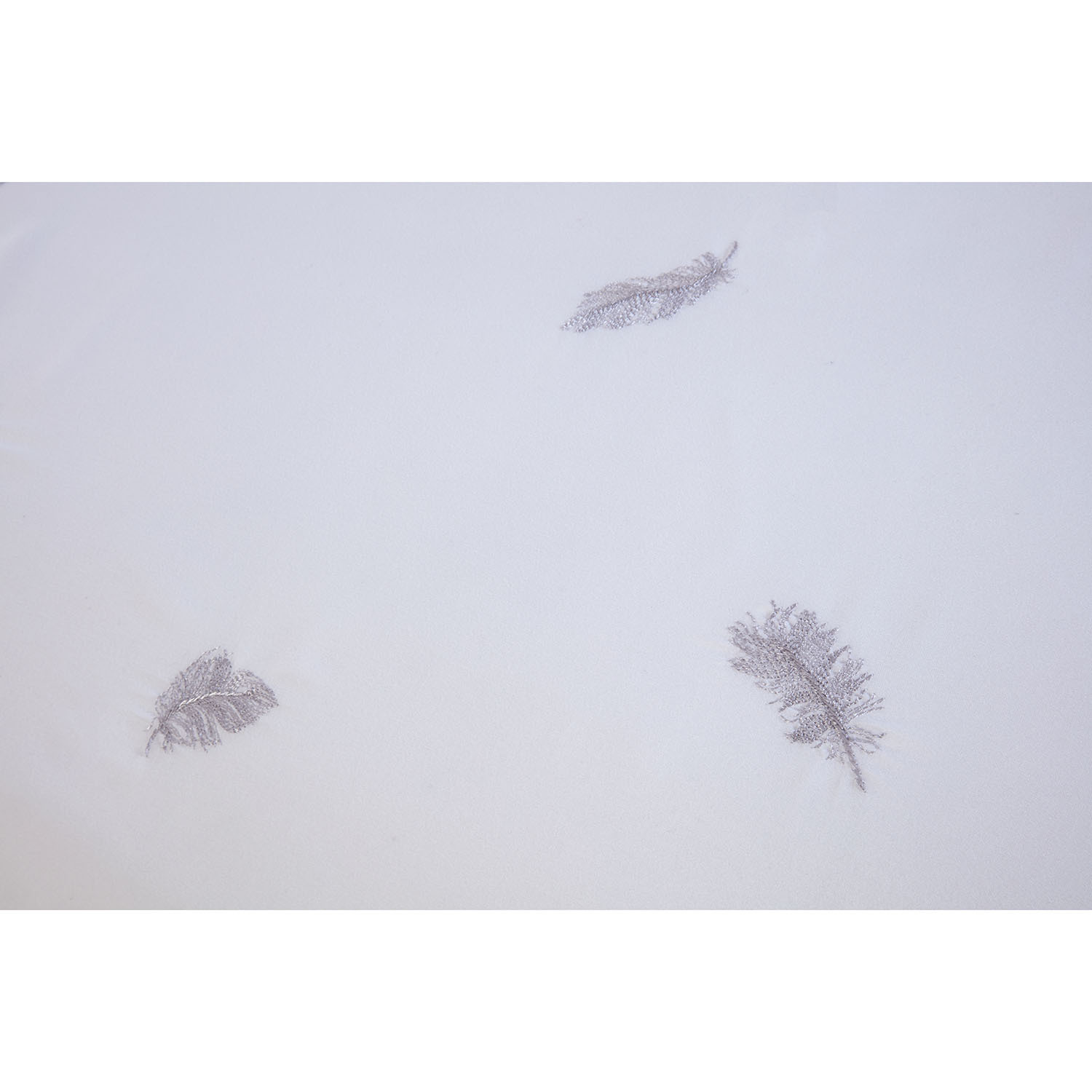 Norah Embroidered Duvet Set White Db - White / Double Image 5