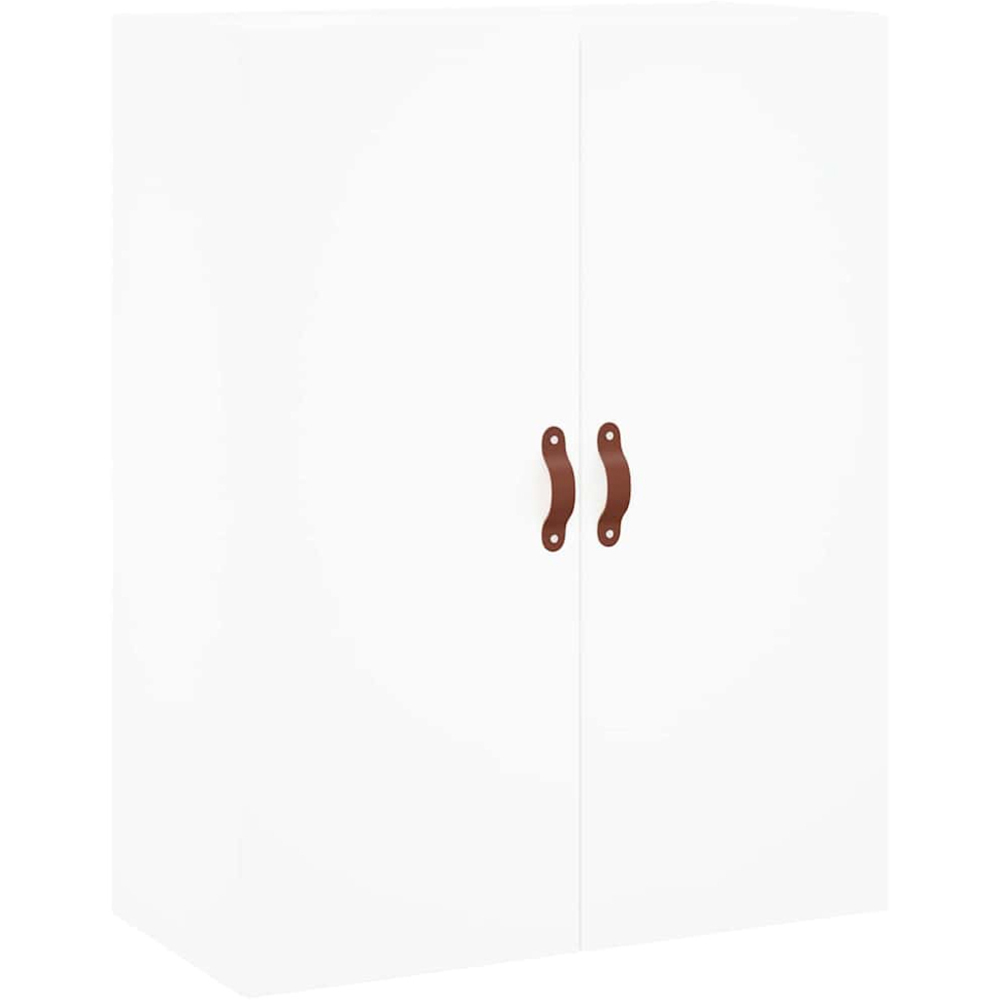 vidaXL 3 Door 3 Drawer White Tall Highboard with Metal Legs Image 5