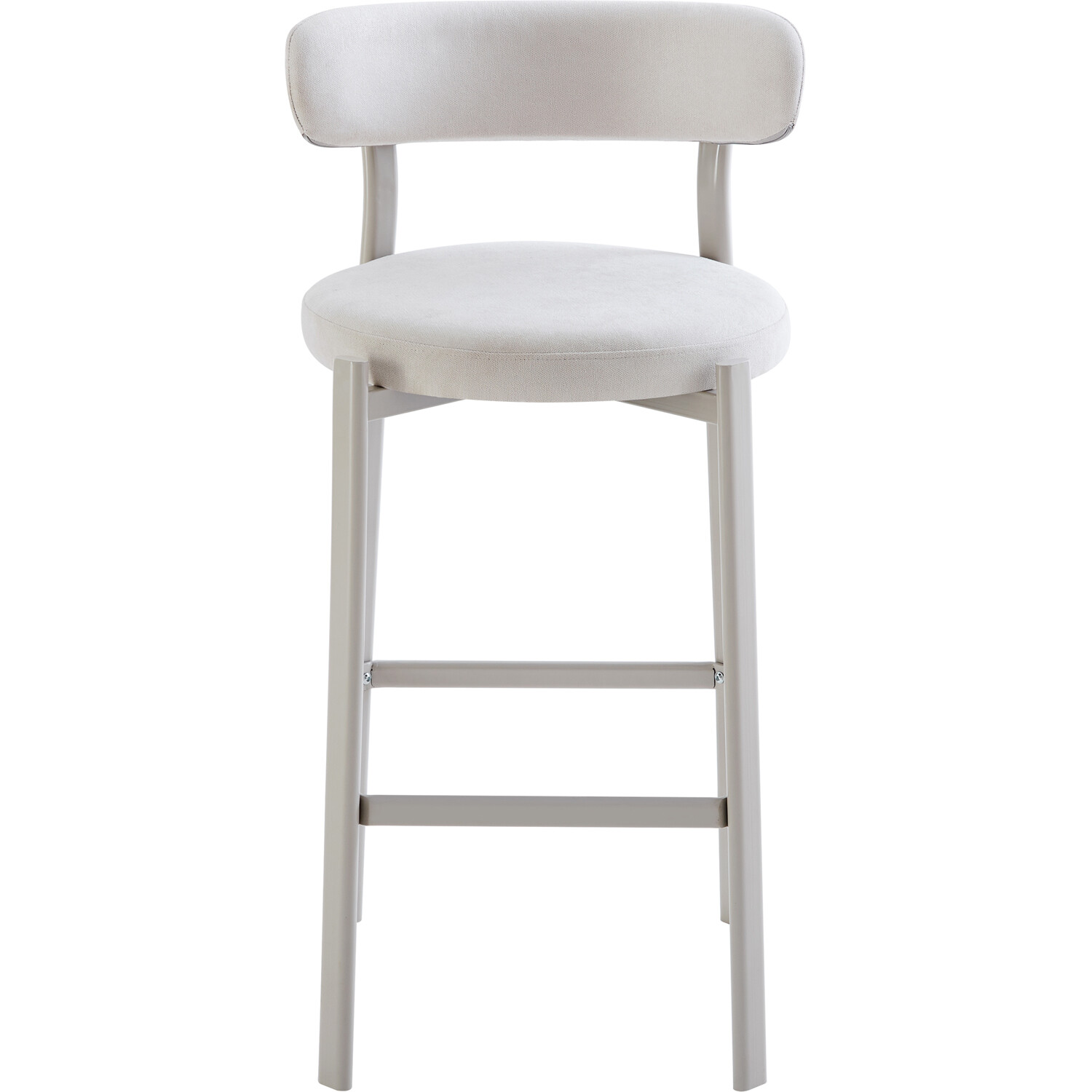 Jessie Neutral Bar Stool Image 3
