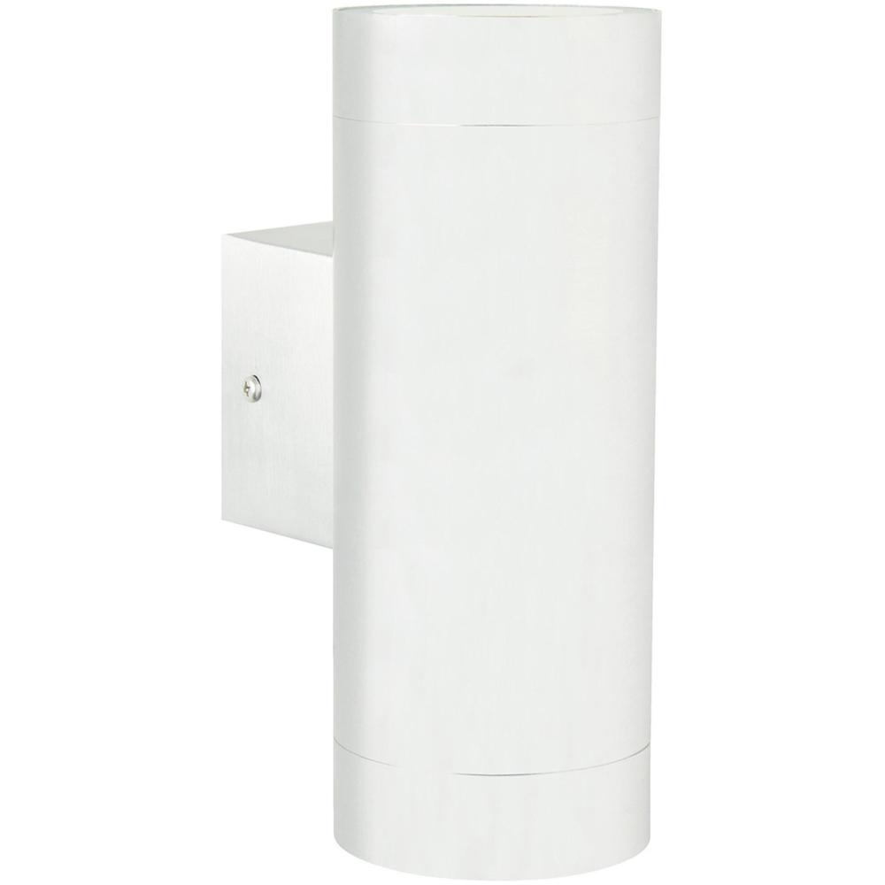 Nordlux Tin Maxi White Double Wall Light Image