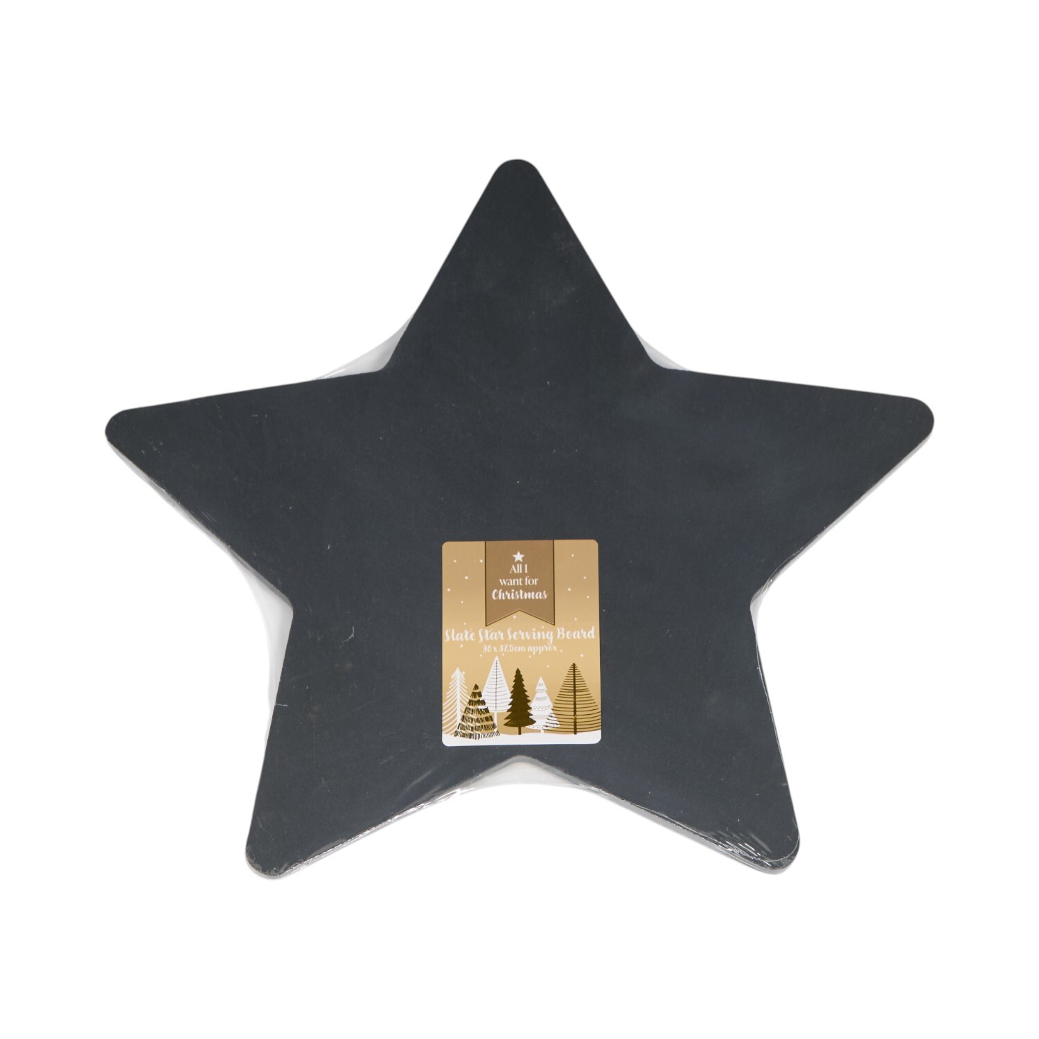 Star Slate Serving Board Grey Image 2