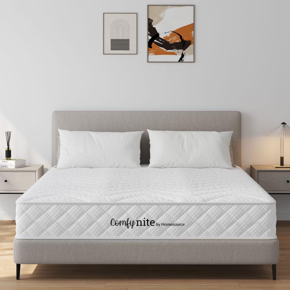 Home Source Antares Small Double Quilted Medium Firm Bonnell Coil Mattress Image 2