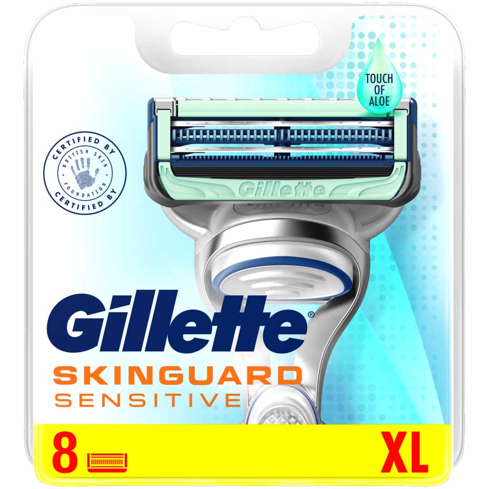 Gillette Skinguard Blades 8pk | Wilko