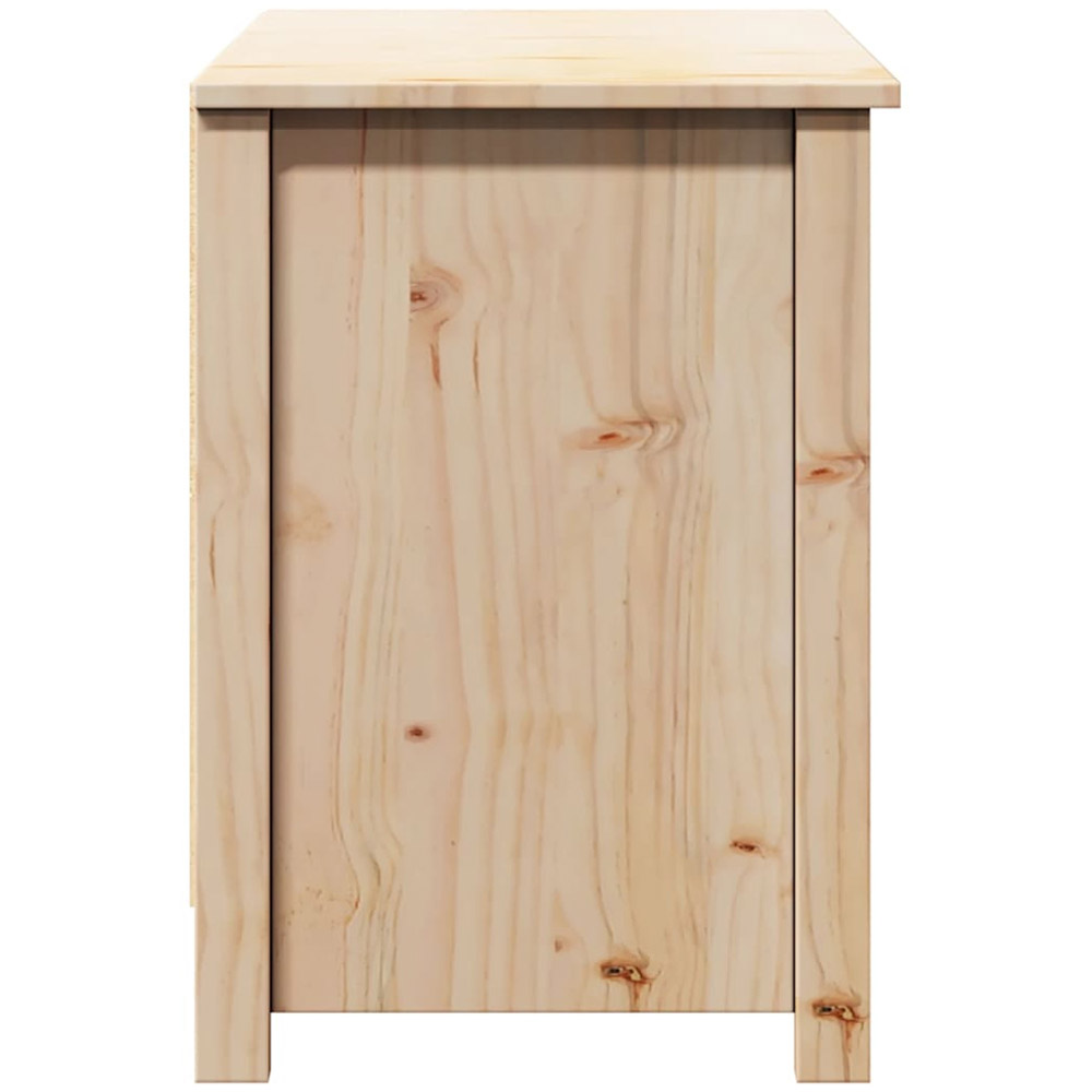 vidaXL 2 Door 2 Open Shelf Brown TV Cabinet Image 6