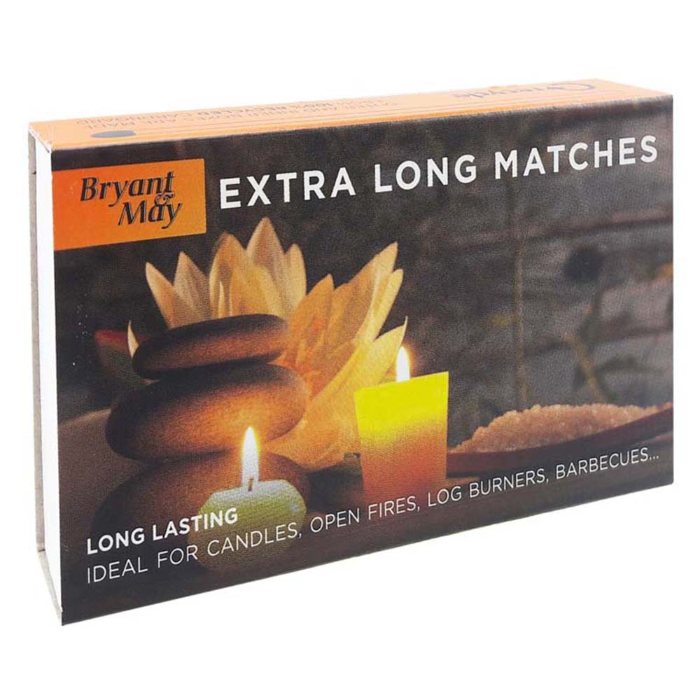 Bryant and May Match Dispenser with 45 Extra Long Matches Image