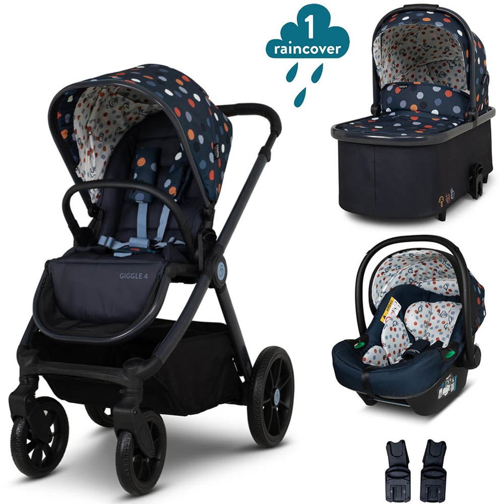 Cosatto Giggle 4 Spot On Lightweight Foldable Car Seat Bundle Image 9
