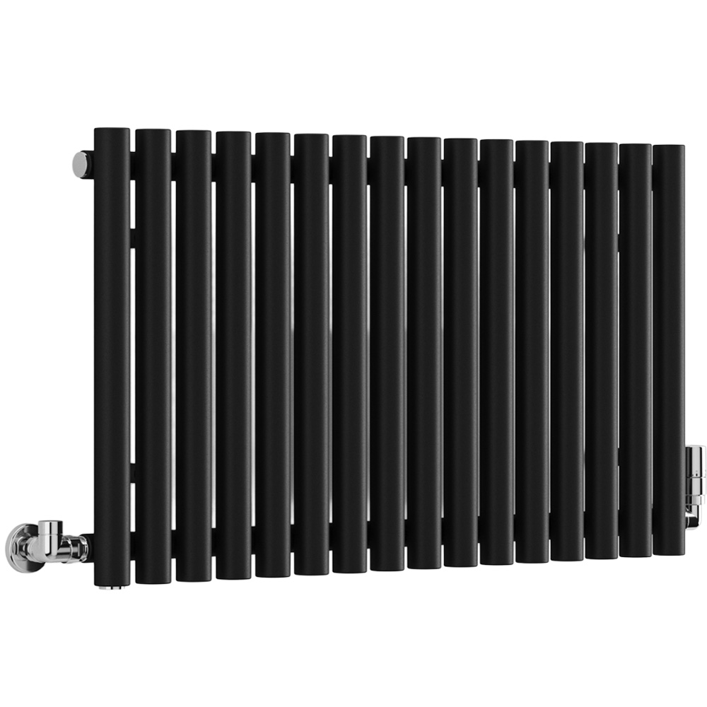 Terma Rolo Room 2015 BTU Heban Black Radiator 500 x 865mm Image 1