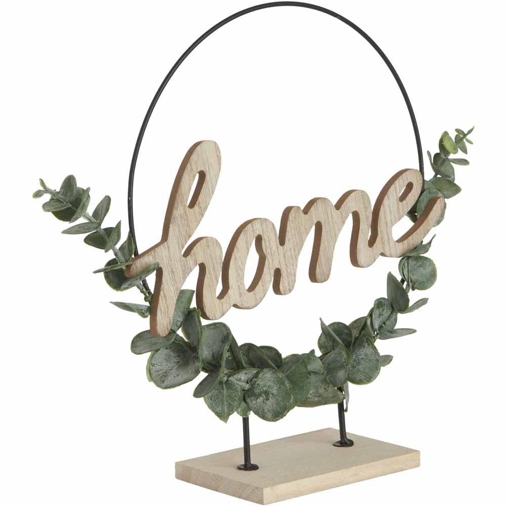 Wilko Home Sculpture with Foliage Image 2