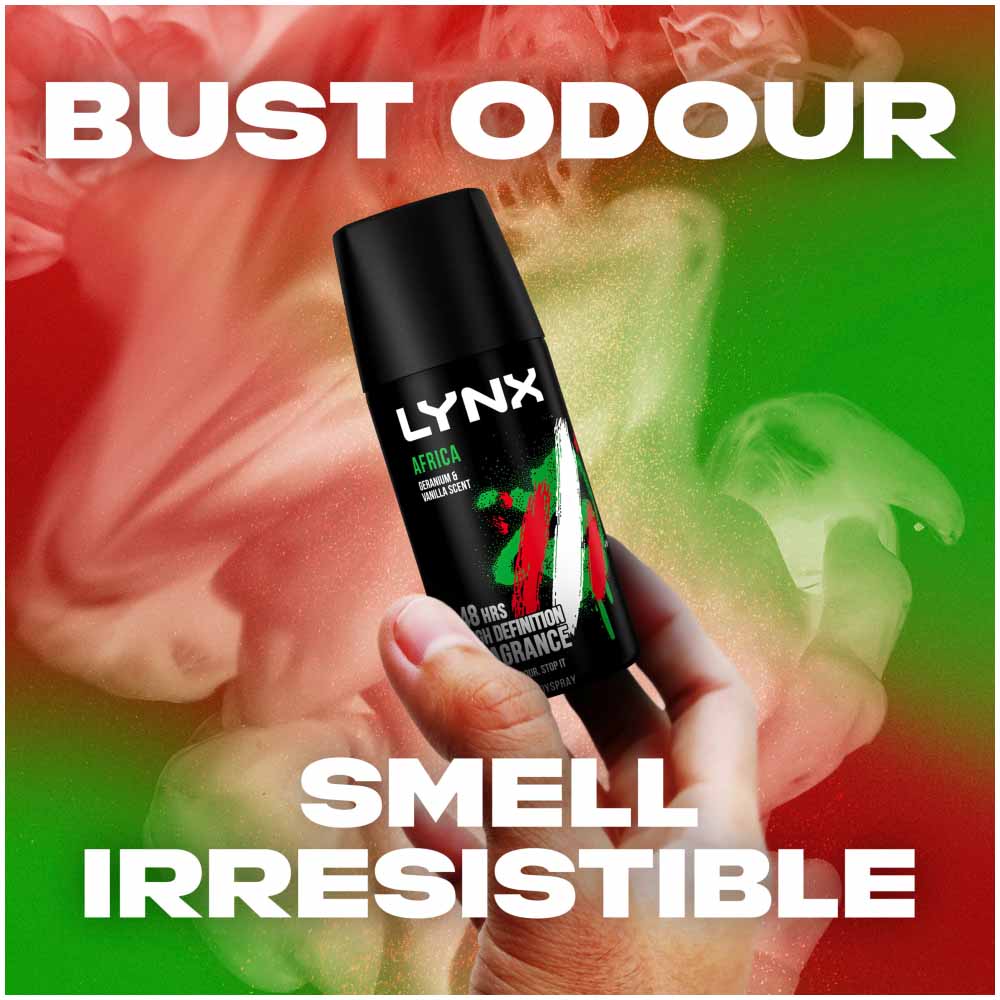 Lynx Africa Deodorant Body Spray 35ml Image 9